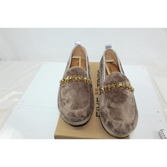 Five Tribe Taupe Silver Trim Size 9.5 - Picture 3 of 7